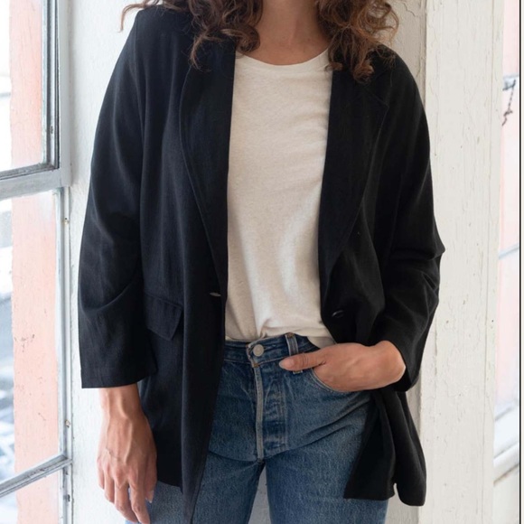 Rachel Pally Linen Brea Blazer S - Picture 2 of 8